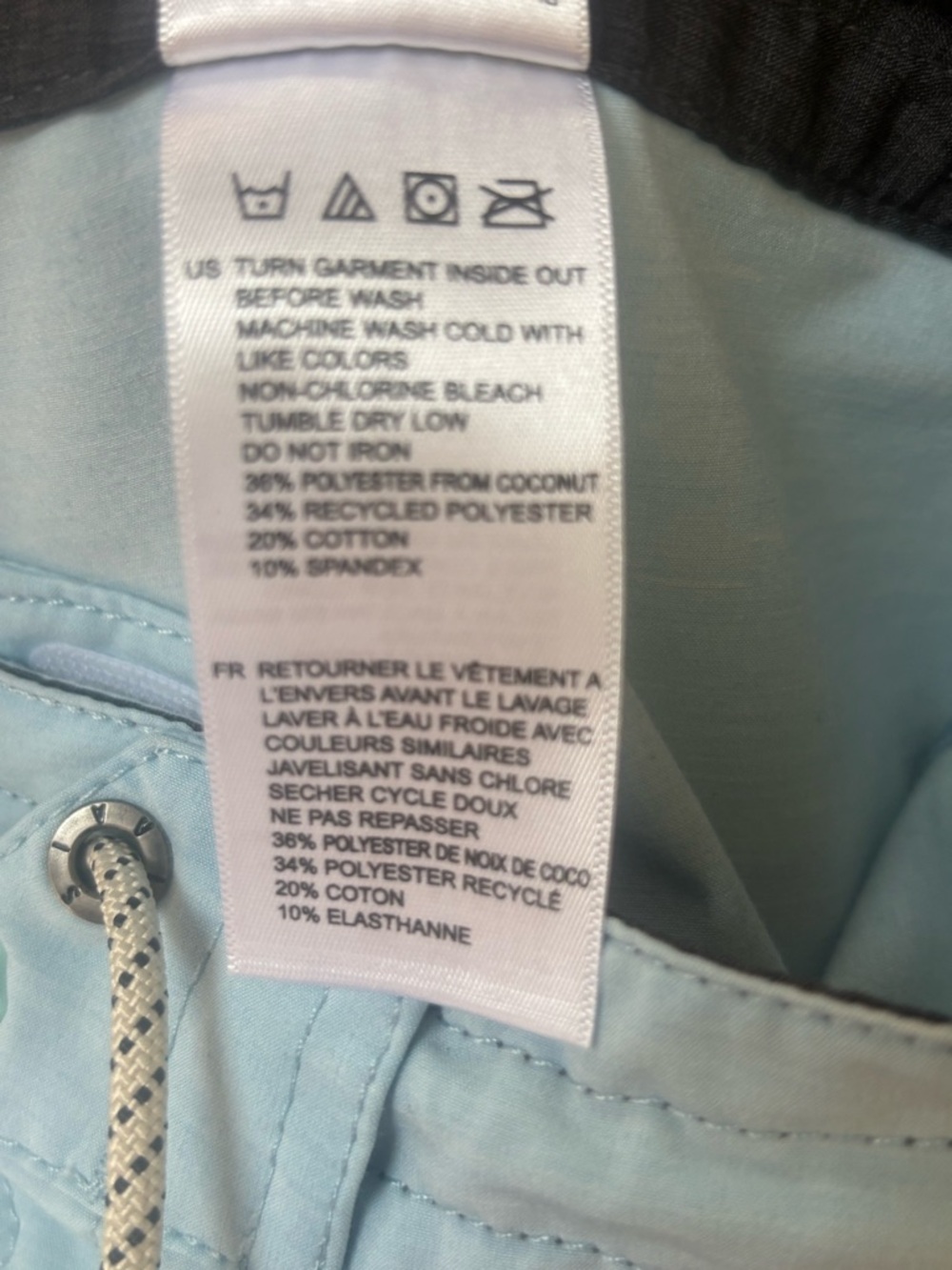Men’s Vissla Blue Board Shorts 29 Coastal Surf Swim Trunks Stretch - Picture 6 of 7